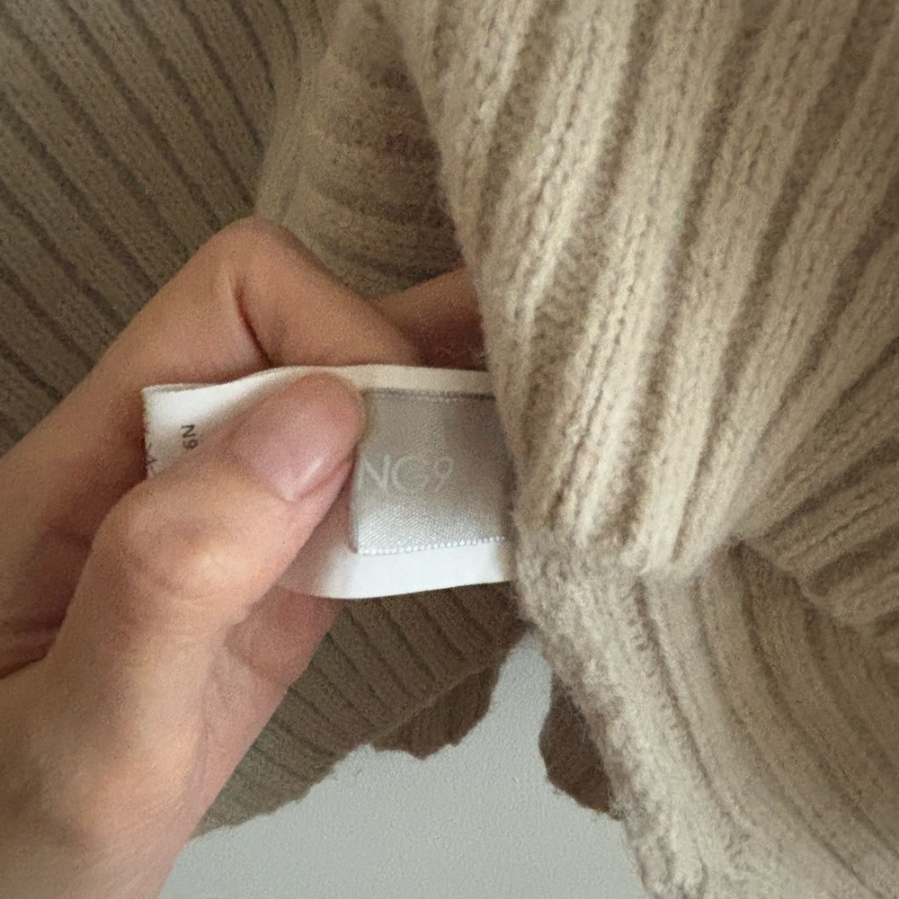 Cozy Cream Ribbed Sweater Set - Picture 10 of 14